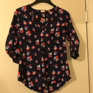 Split Neck Blouse